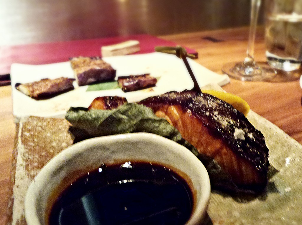 Roka Restaurant - salmon teriyaki